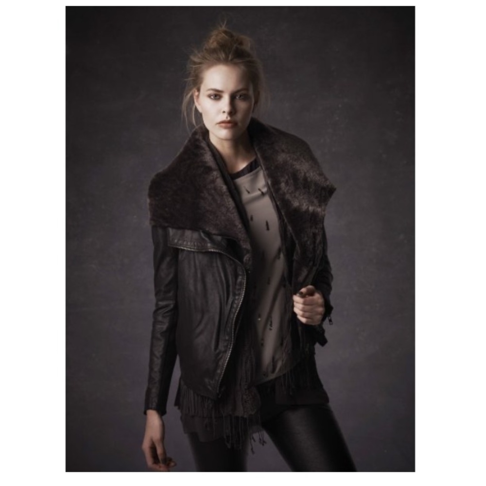 MUUBAA Phoenix Shearling Jacket 2 Piece Set